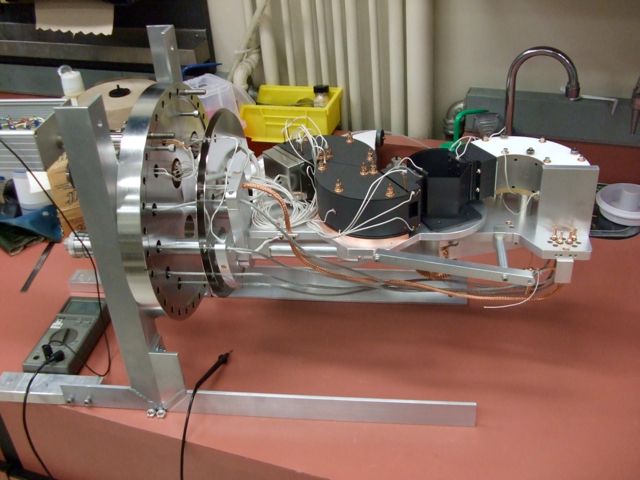 Spectrometer on the bench