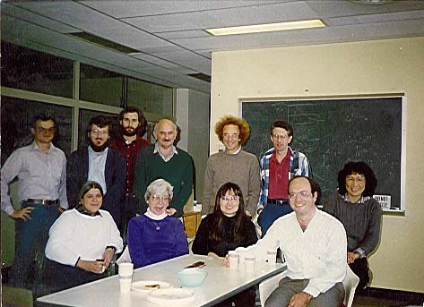 Norman Sutin and Inorganic Chemistry Group BNL 1987